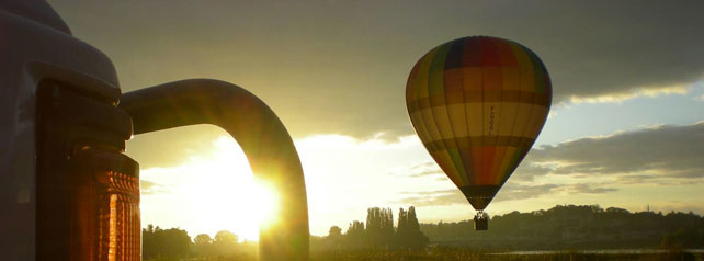 Hot air balloon ride over the Loire Valley Castles