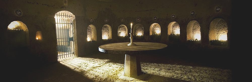 private visit in a wine cellar