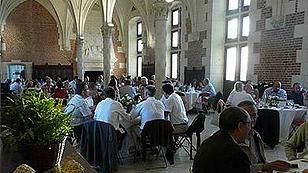 gourmet dinner at Chateau of Amboise